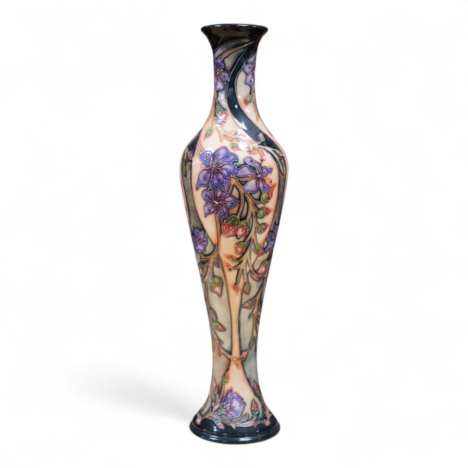 A Moorcroft, ‘Autumn Sunset’ vase by Rachel Bishop, 45/100, 2004